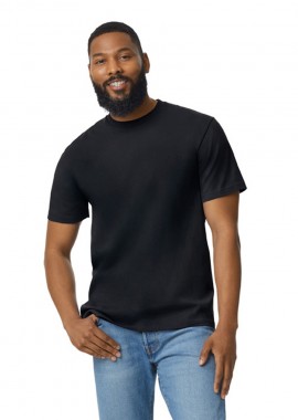 T-Shirt Softstyle Midweight 65000 Gildan Pitch Black
