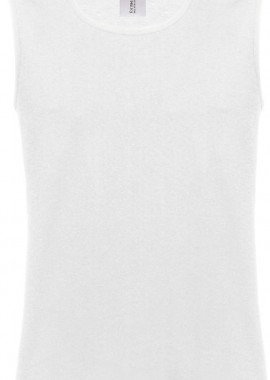 B & C - Αμάνικο T-Shirt Move TM201 B & C White