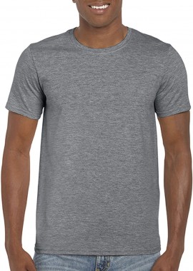 T-Shirt Softstyle 64000 Gildan Graphite Heather