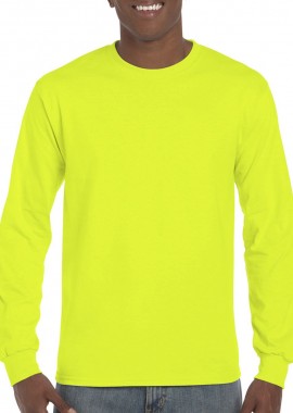 Gildan - Μακρυμάνικο T-Shirt 2400 Gildan Ultra Cotton Safety Green