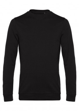 B & C - Φούτερ Crewneck Set In WU01W B & C Unisex Black Pure