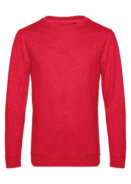 B & C - Φούτερ Crewneck Set In WU01W B & C Unisex Heather Red