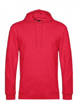 B & C - Φούτερ Hoodie WU03W B & C French Terry Heather Red