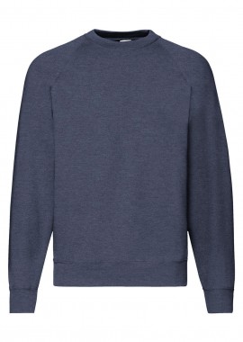 Fruit of the Loom - Φούτερ Classic Raglan 62-216-0 Fruit of the Loom Vintage Heather Navy