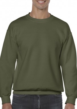 Gildan - Φούτερ Crewneck 18000 Gildan Heavy Blend Military Green