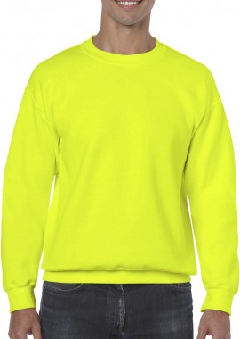 Gildan - Φούτερ Crewneck 18000 Gildan Heavy Blend Safety Green