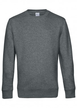 B & C - Φούτερ Crewneck WU01K B & C Heather Mid Grey
