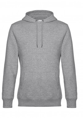 B & C - Hoodie Φούτερ WU02K B & C King Heather Grey