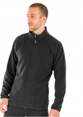 Ανδρικό Τζάκετ R907X Result Recycled Microfleece Black
