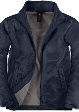 B & C - Ανδρικό Μπουφάν JM825 B&C Multi-Active Navy/Warm Grey