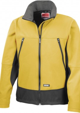 Result - Μπουφάν Softshell Activity Jacket R120X Result Sport Yellow/Black
