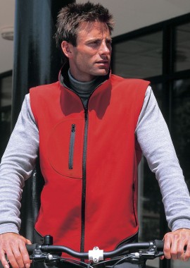 Γιλέκο Soft Shell R123X Result Red/Black