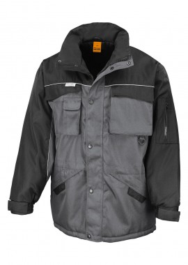 Result - Μπουφάν Ασφαλείας R072X Result Heavy Duty Combo Grey/Black