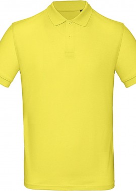 Ανδρική Μπλούζα Polo PM430 B & C Inspire Organic Solar Yellow