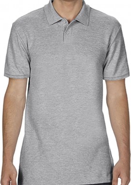 Gildan - Ανδρική Μπλούζα Polo 64800 Gildan Softstyle Πικέ Sport Grey