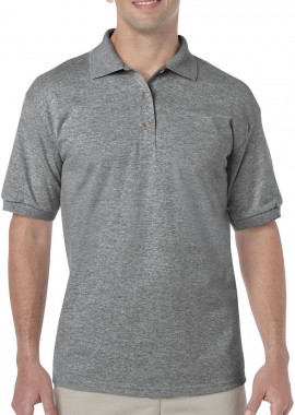 Gildan - Ανδρική Μπλούζα Polo 8800 Gildan DryBlend Jersey Graphite Heather