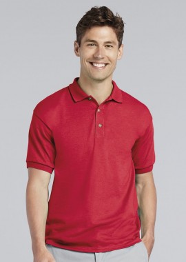 Gildan - Ανδρική Μπλούζα Polo 8800 Gildan DryBlend Jersey Red