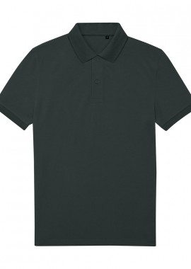 B & C - Ανδρική Μπλούζα Polo PU428 B & C White Dark Forest