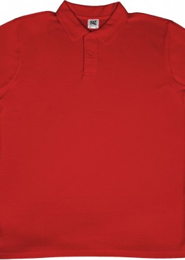 SG - Ανδρική Μπλούζα Polo SG59 SG Poly Cotton Red