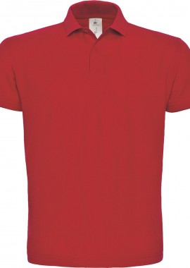 B & C - Ανδρικό Pique Polo PUI10 B & C Red