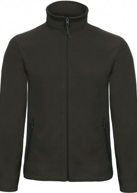 B & C - Ζακέτα Micro Fleece ID.501 B & C Full Zip Black
