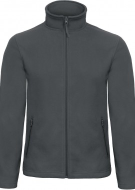 Ζακέτα Micro Fleece ID.501 B & C Full Zip Dark Grey