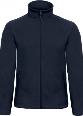 B & C - Ζακέτα Micro Fleece ID.501 B & C Full Zip Navy