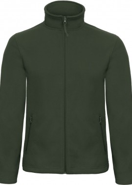 B & C - Ζακέτα Micro Fleece ID.501 B & C Full Zip Forest Green