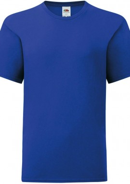 Παιδικό T-Shirt 61-023-0 Fruit of the Loom Iconic Royal Blue