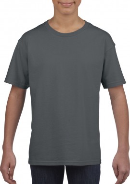 Παιδικό T-Shirt 64000B Gildan Ring Spun Charcoal