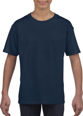 Παιδικό T-Shirt 64000B Gildan Ring Spun Navy