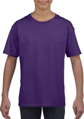 Παιδικό T-Shirt 64000B Gildan Ring Spun Purple