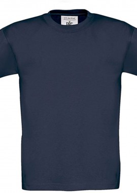 Παιδικό T-Shirt B & C Exact 190 Kids Navy