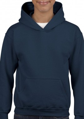 Παιδικό Φούτερ με Κουκούλα 18500B Gildan Blend Youth Hooded Sweatshirt Navy