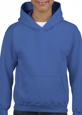 Παιδικό Φούτερ με Κουκούλα 18500B Gildan Blend Youth Hooded Sweatshirt Royal
