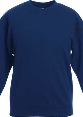 Παιδικό Φούτερ Set-In Sweat 62-031-0 Fruit of the Loom Navy