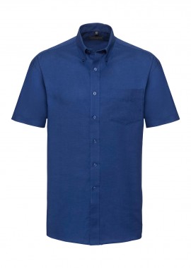 Russell - Κοντομάνικο Πουκάμισο R-933M Russell Oxford White Bright Royal