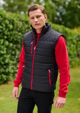 Regatta - Ανδρικό Αμάνικο Μπουφάν Navigate Thermal TRA892 Regatta Black/Classic Red
