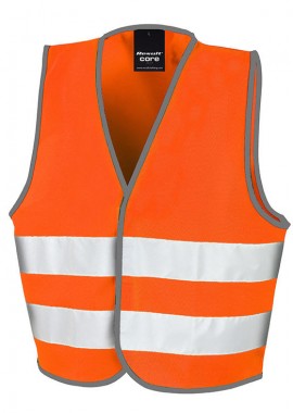 Παιδικό Γιλέκο Υψηλής Διακριτότητας R200J Result Fluorescent Orange