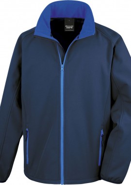 Result - Ανδρικό Μπουφάν Softshell R231M Result Core Navy/Royal