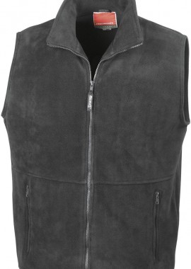 Fleece Γιλέκο R037X Result 330gsm Black
