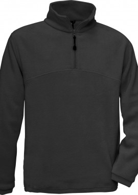 B & C - Ζακέτα Fleece με Φερμουάρ 1/4 Highlander B & C Black