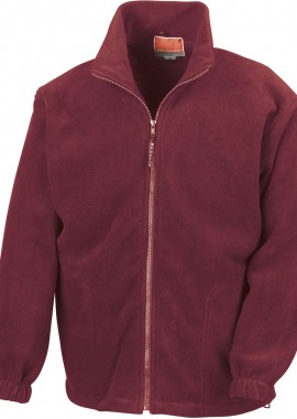 Ζακέτα Fleece Full Zip Active R036X Result Burgundy