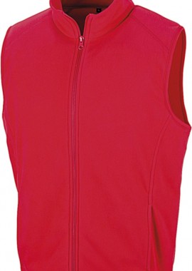 Result - Αμάνικο Micro Fleece Gilet R116X Result Unisex Red