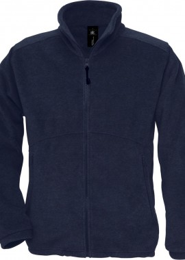 B & C - Outdoor Full Zip Ζακέτα Fleece B & C Icewalker + Navy