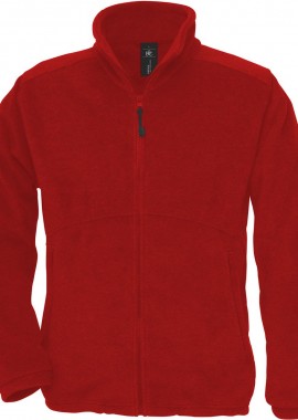 B & C - Ζακέτα Fleece FU705 B & C Icewalker Outdoor Full Zip Red