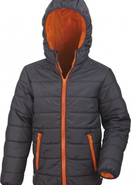 Παιδικό Μπουφάν R233J/Y Result Core Black/Orange