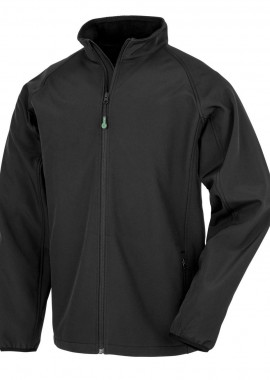 Ανδρικό Τζάκετ R901M Result Recycled Softshell 2 Στρώσεων Black