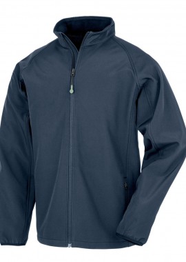 Result - Ανδρικό Τζάκετ R901M Result Recycled Softshell 2 Στρώσεων Navy