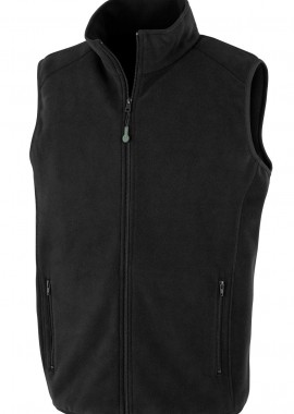 Ανδρικό Αμάνικο Fleece R904X Result Recycled Polarthermic Black